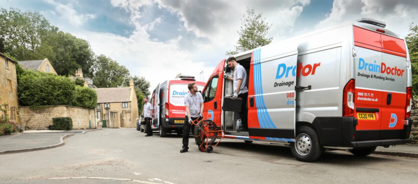 Drain Doctor van.