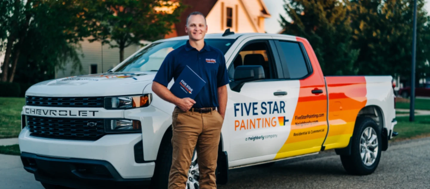 Five Star Painting truck.