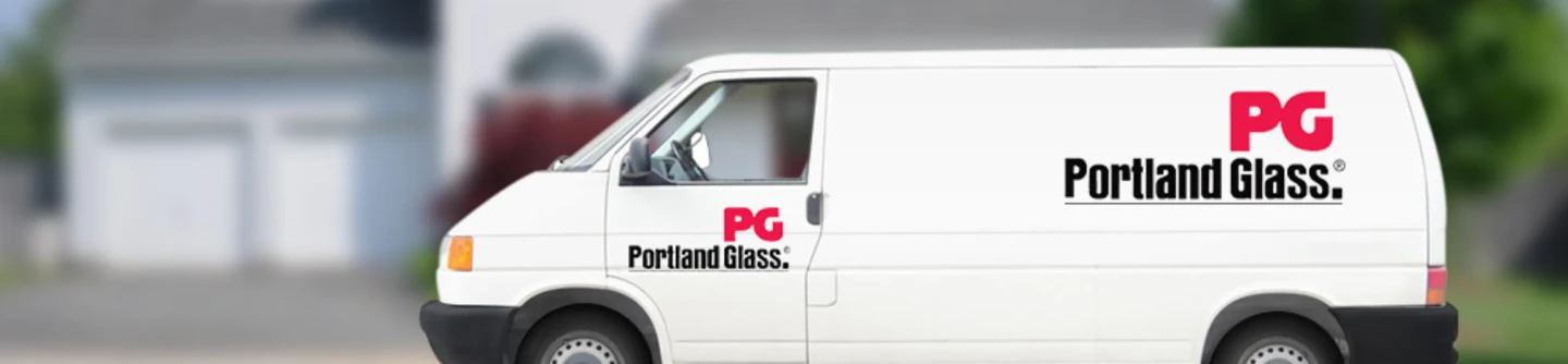Portland Glass van.